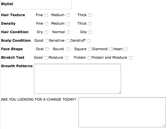 Consultation Form