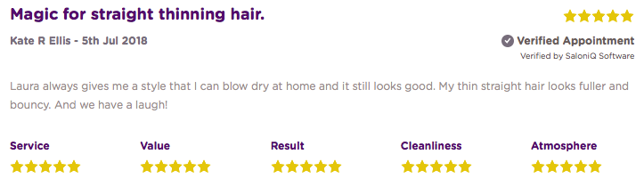 salonspy Online Reviews with Salon IQ